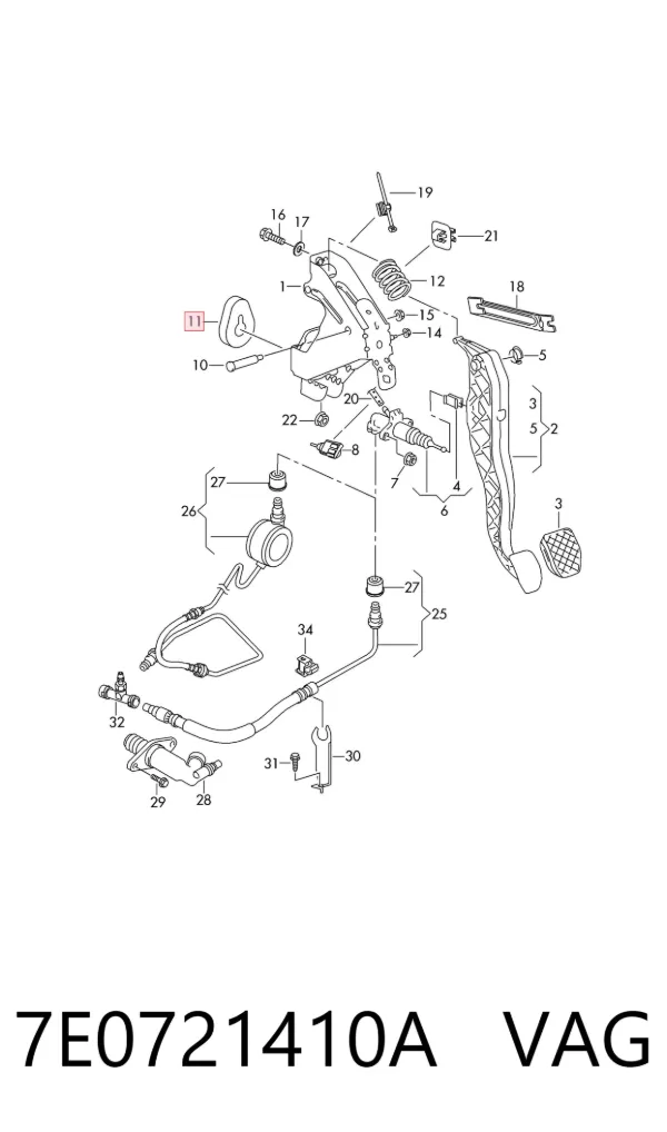  7E0721410A VAG