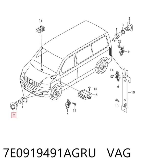  7E0919491AGRU VAG