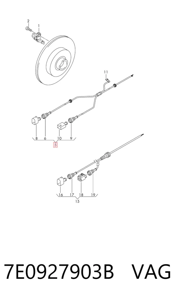  7E0927903B VAG
