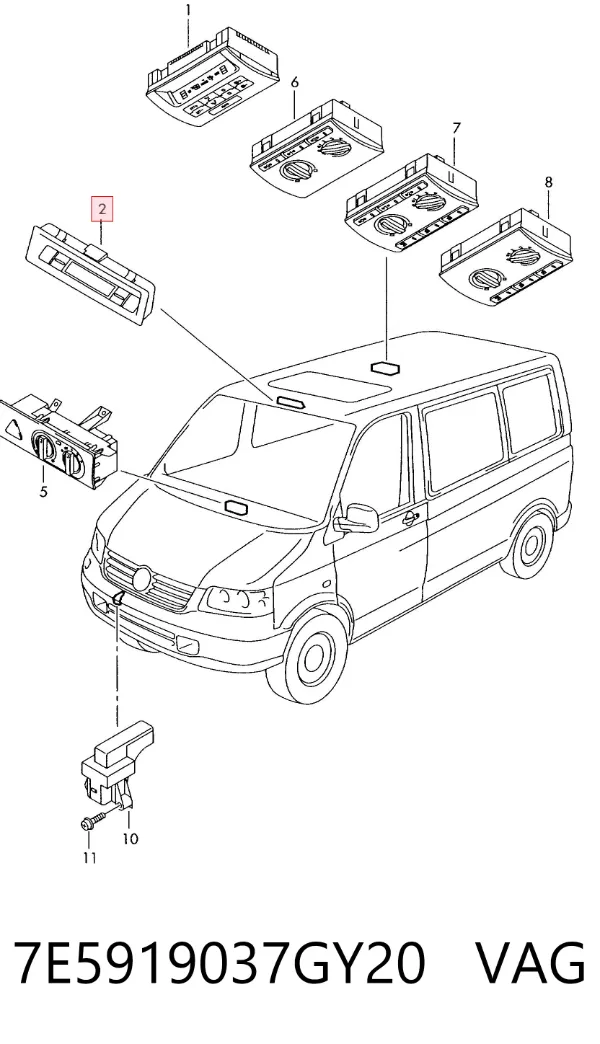 7E5919037GY20 VAG