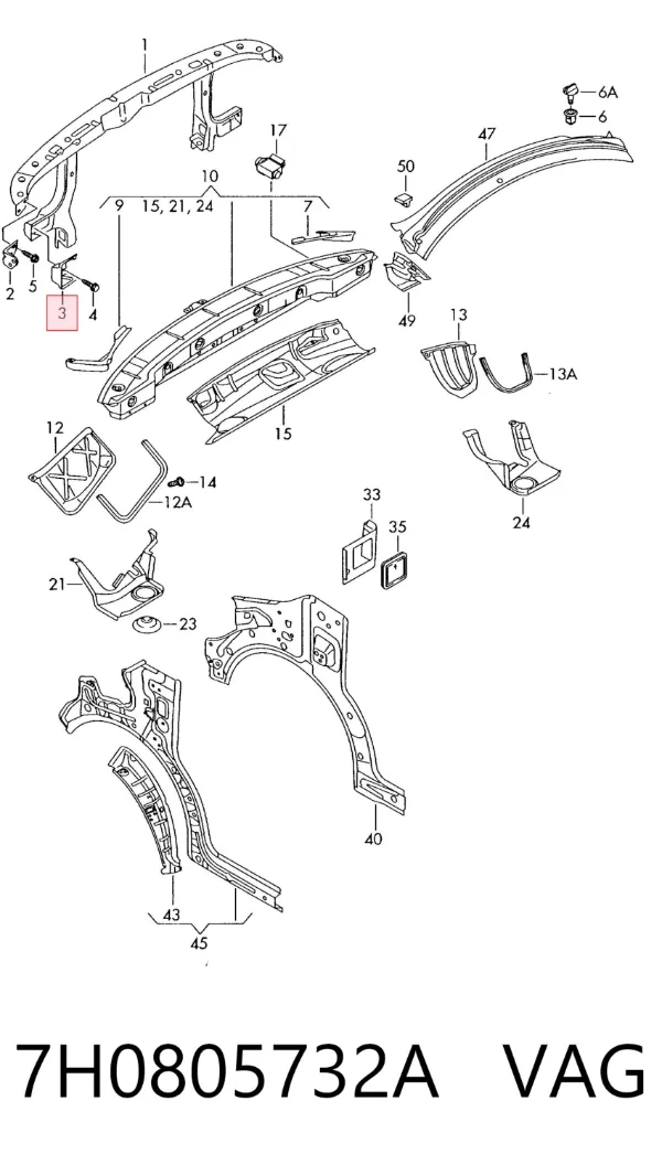  7H0805732A VAG
