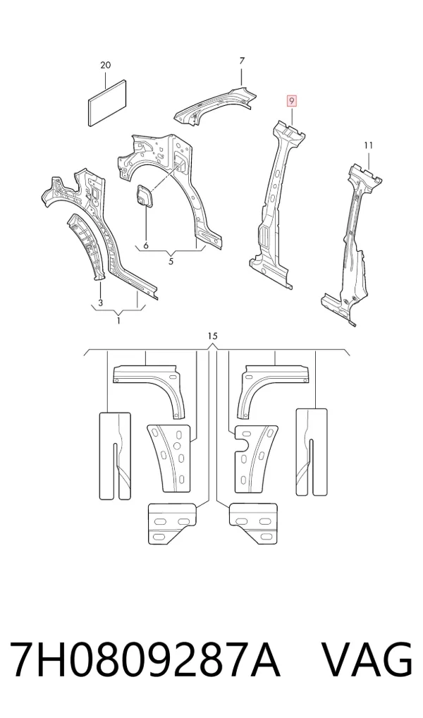  7H0809287A VAG