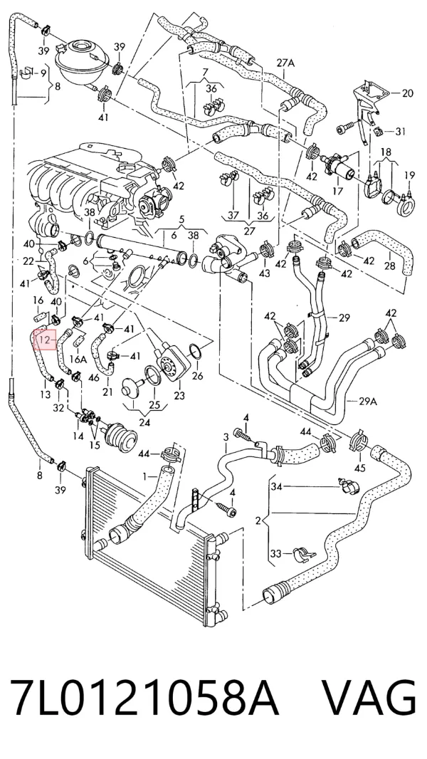  7L0121058A VAG