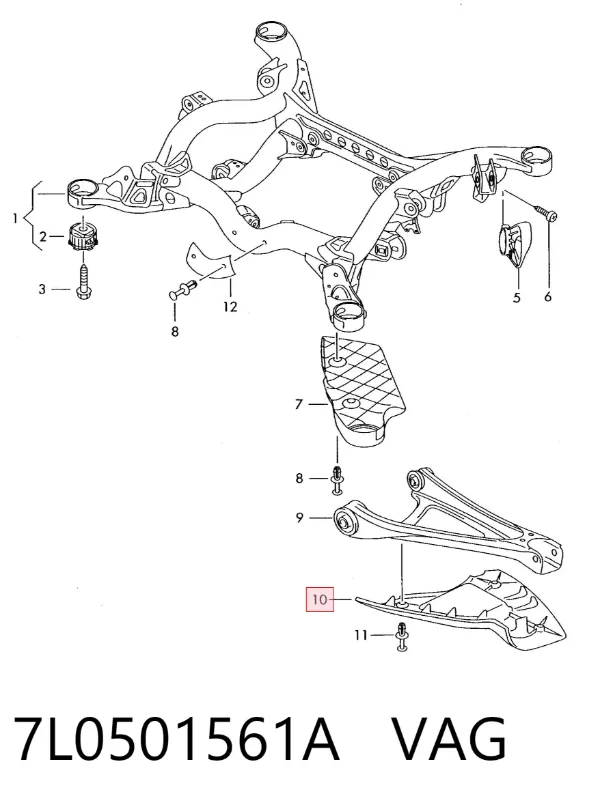  7L0501561A VAG