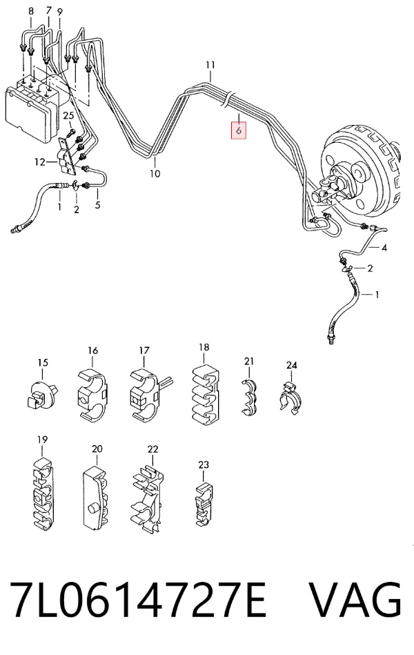  7L0614727E VAG