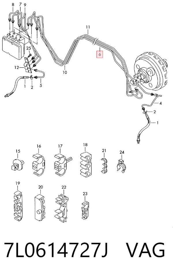  7L0614727J VAG