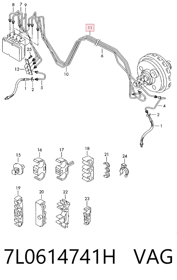  7L0614741H VAG