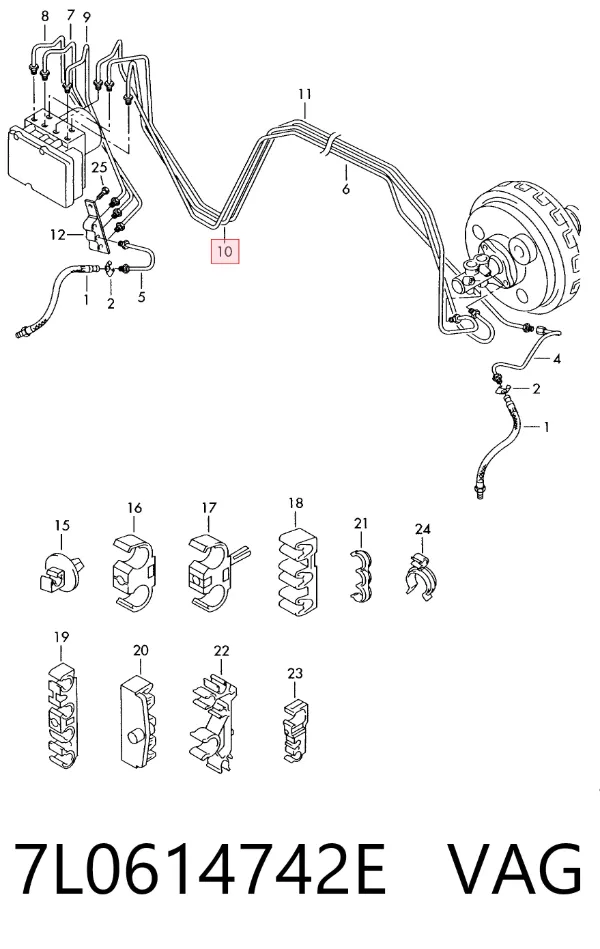  7L0614742E VAG