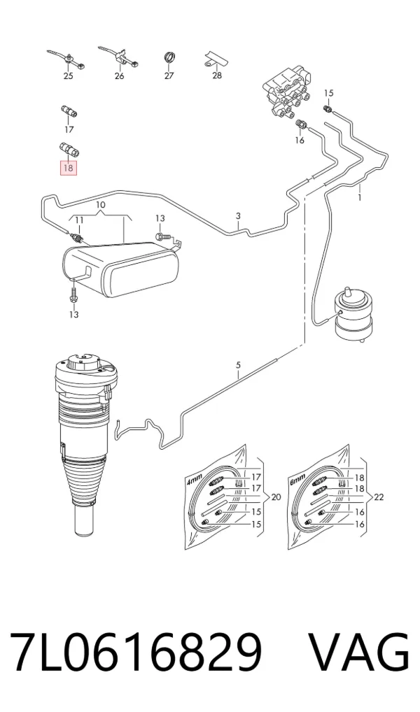  7L0616829 VAG