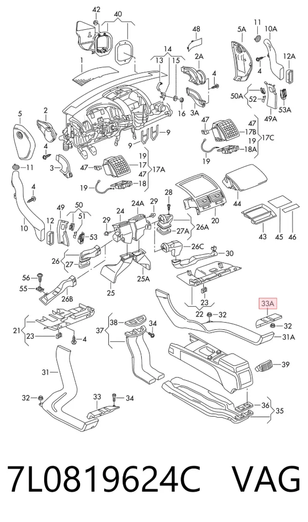  7L0819624C VAG
