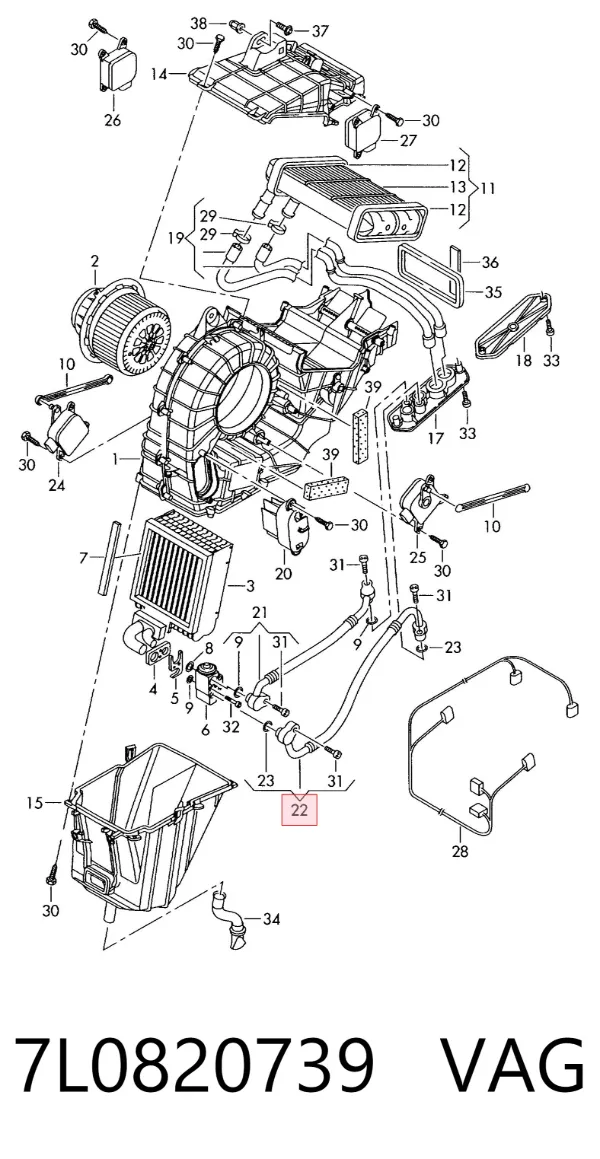  7L0820739 VAG