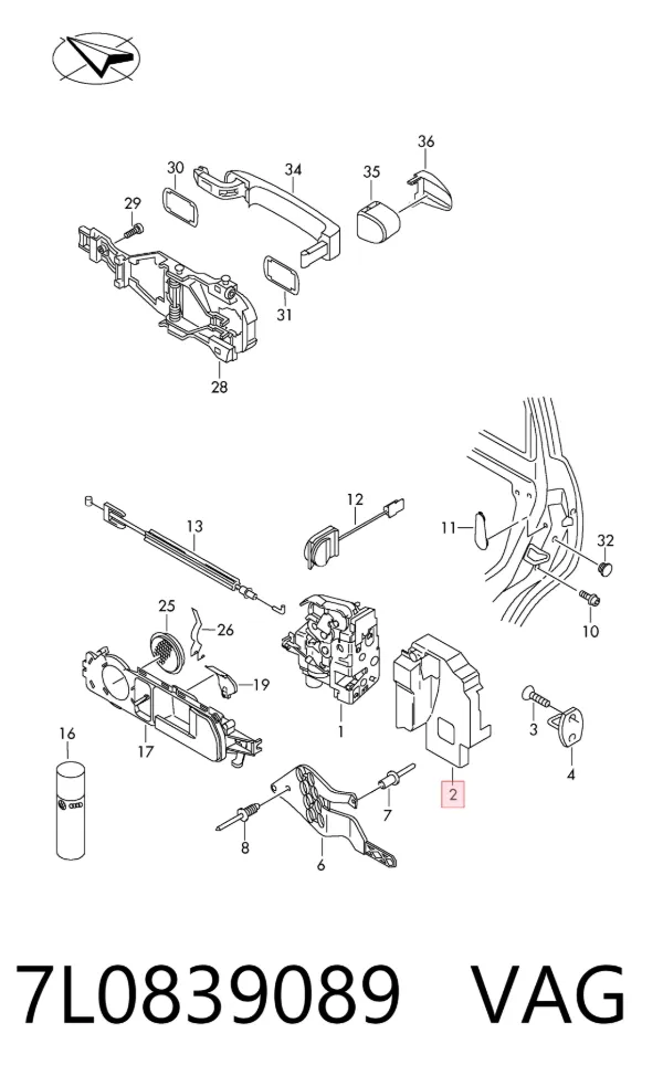  7L0839089 VAG