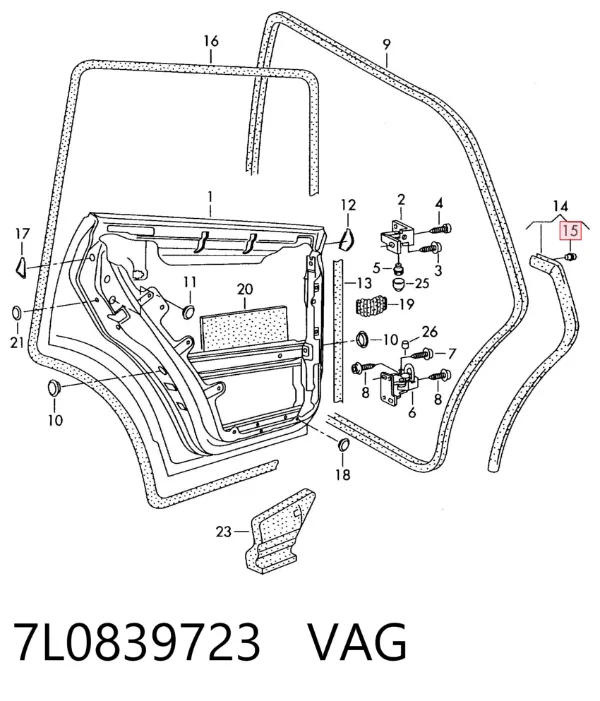  7L0839723 VAG