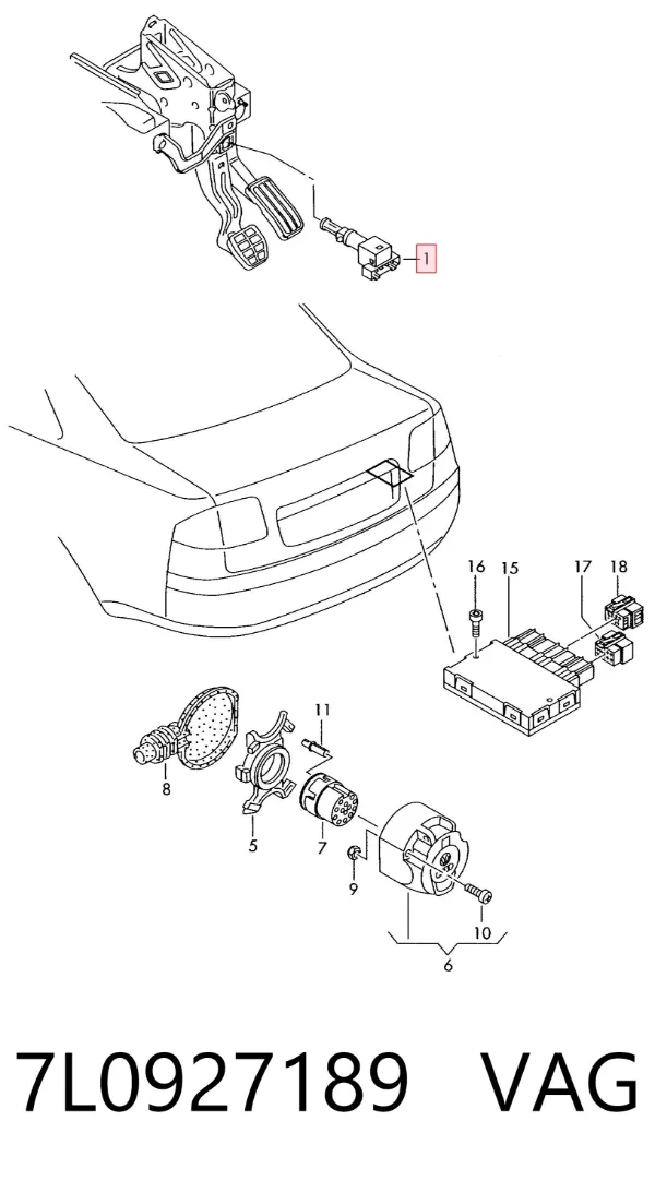  7L0927189 VAG
