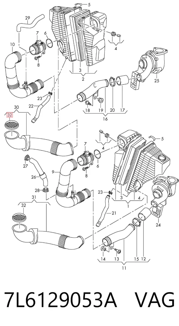  7L6129053A VAG