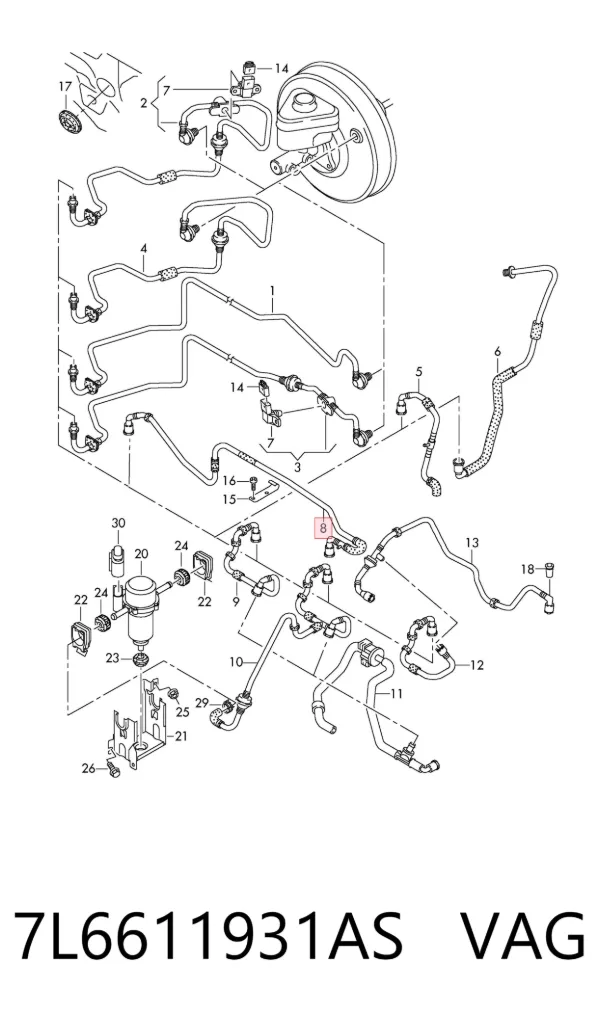 7L6611931AS VAG