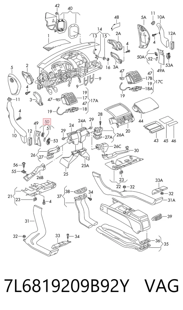  7L6819209B92Y VAG