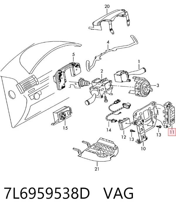  7L6959538D VAG