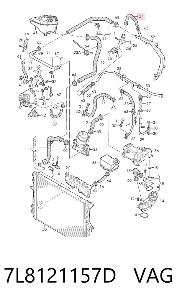  7L8121157D VAG