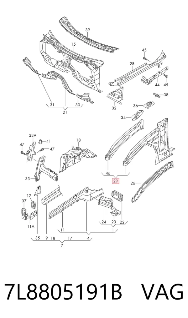  7L8805191B VAG