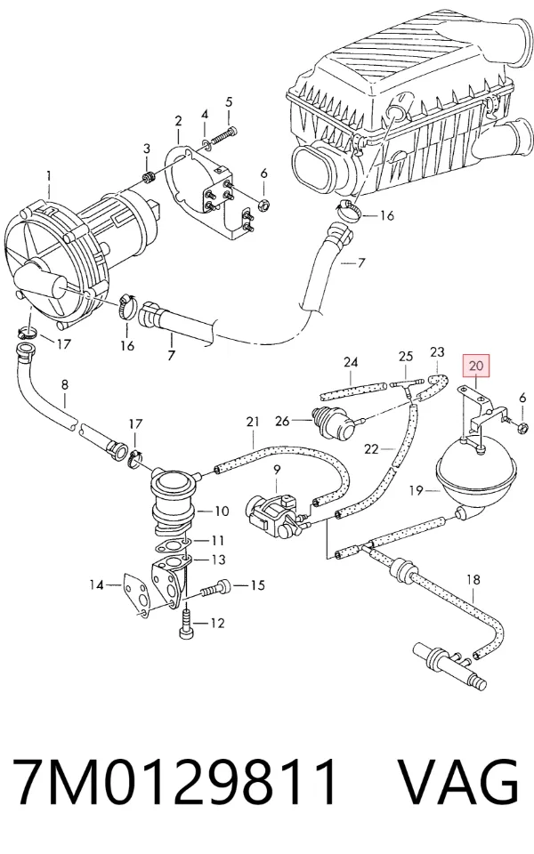  7M0129811 VAG