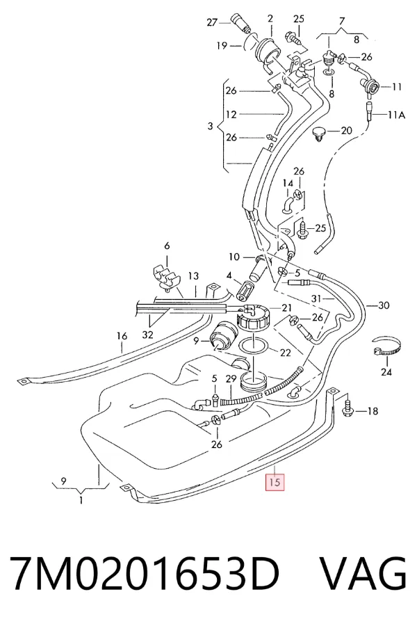  7M0201653D VAG