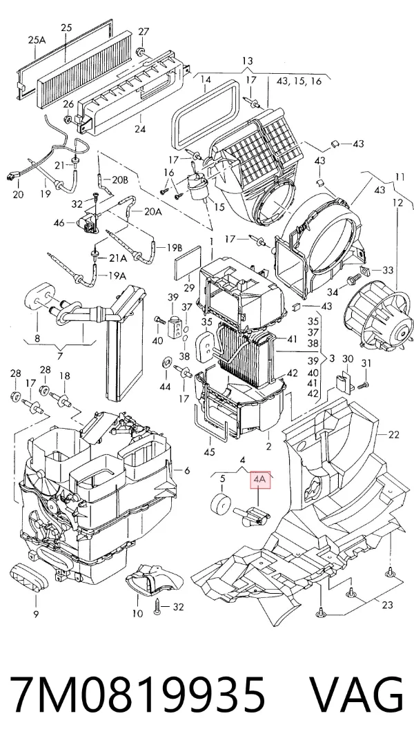  7M0819935 VAG
