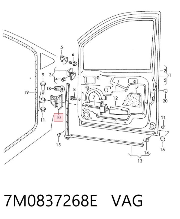  7M0837268E VAG