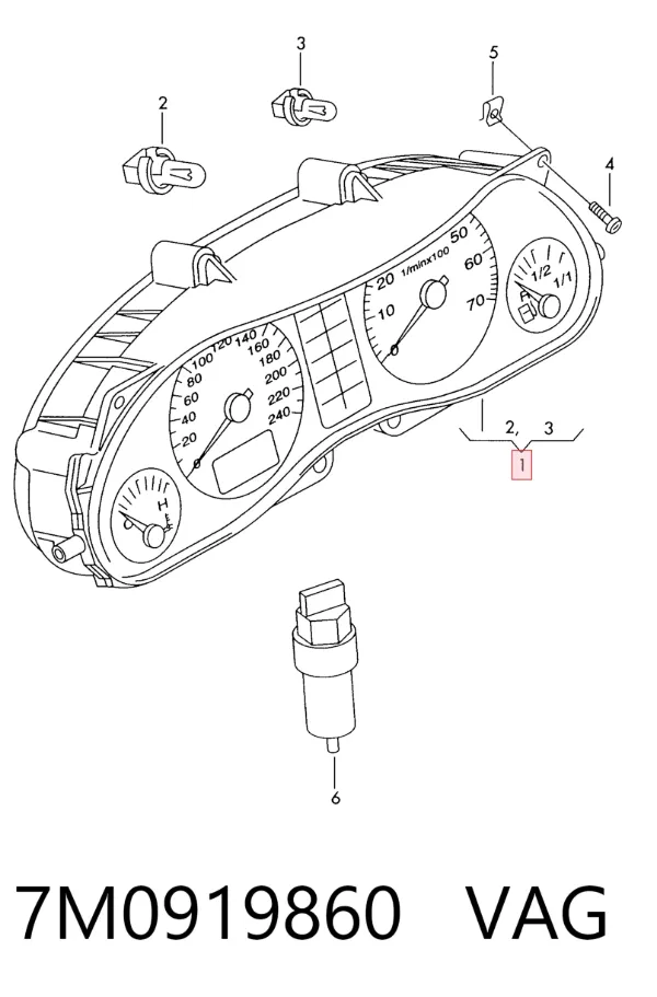  7M0919860 VAG