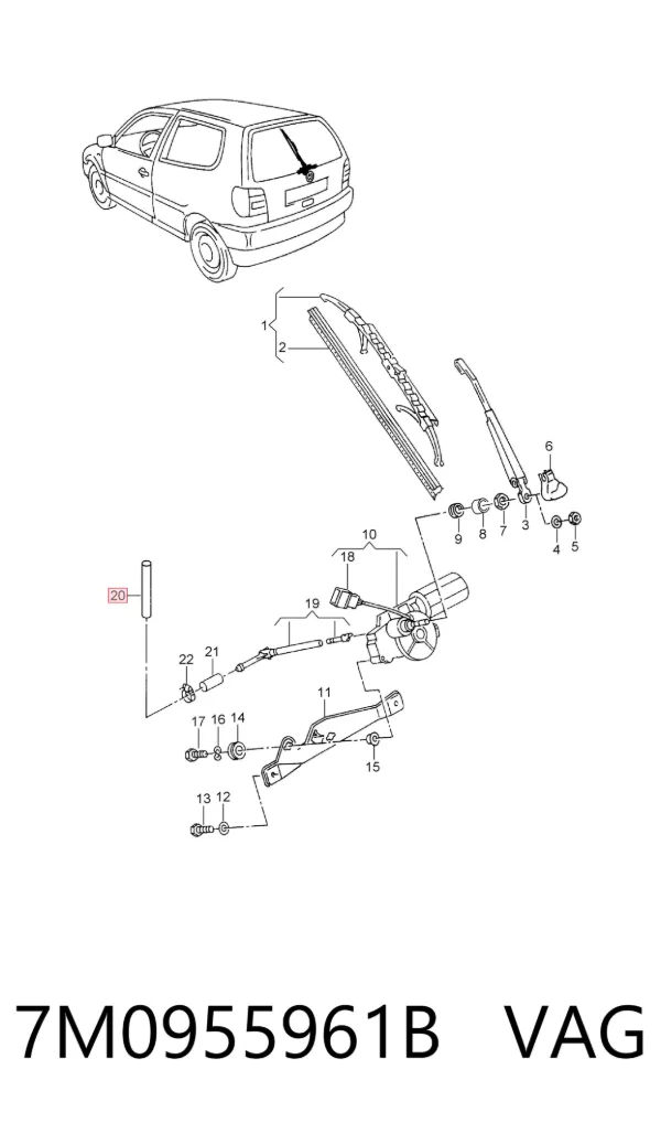  7M0955961B VAG
