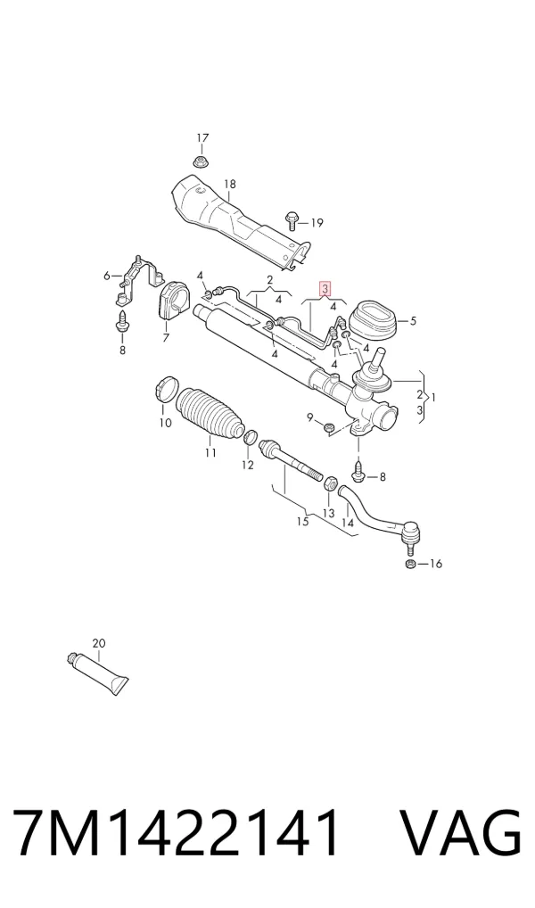  7M1422141 VAG