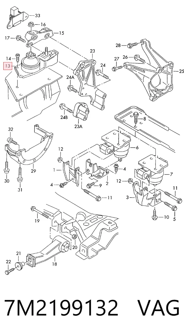  7M2199132 VAG