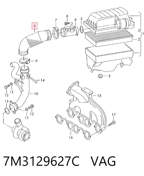  7M3129627C VAG