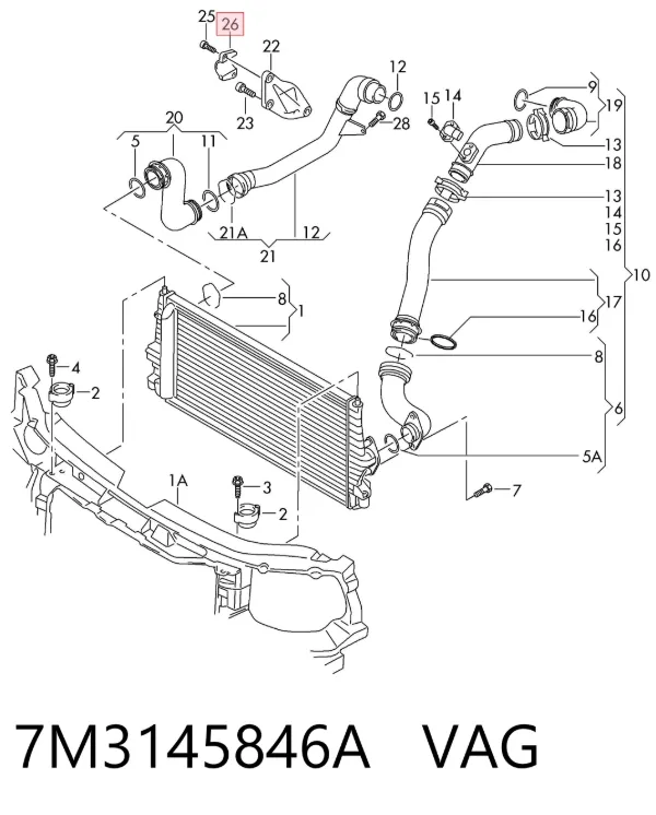  7M3145846A VAG
