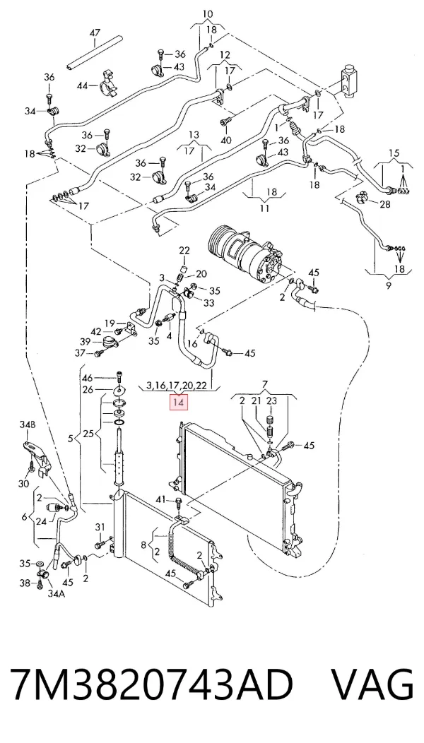  7M3820743AD VAG