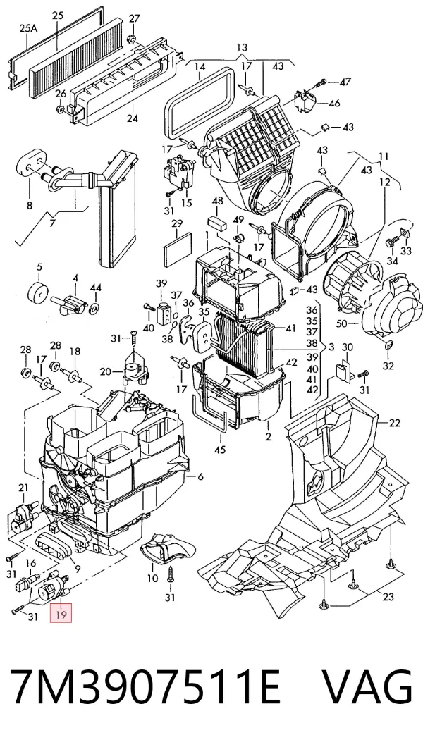  7M3907511E VAG
