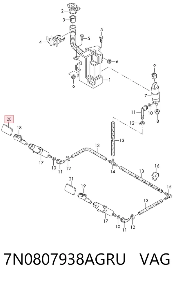  7N0807938AGRU VAG