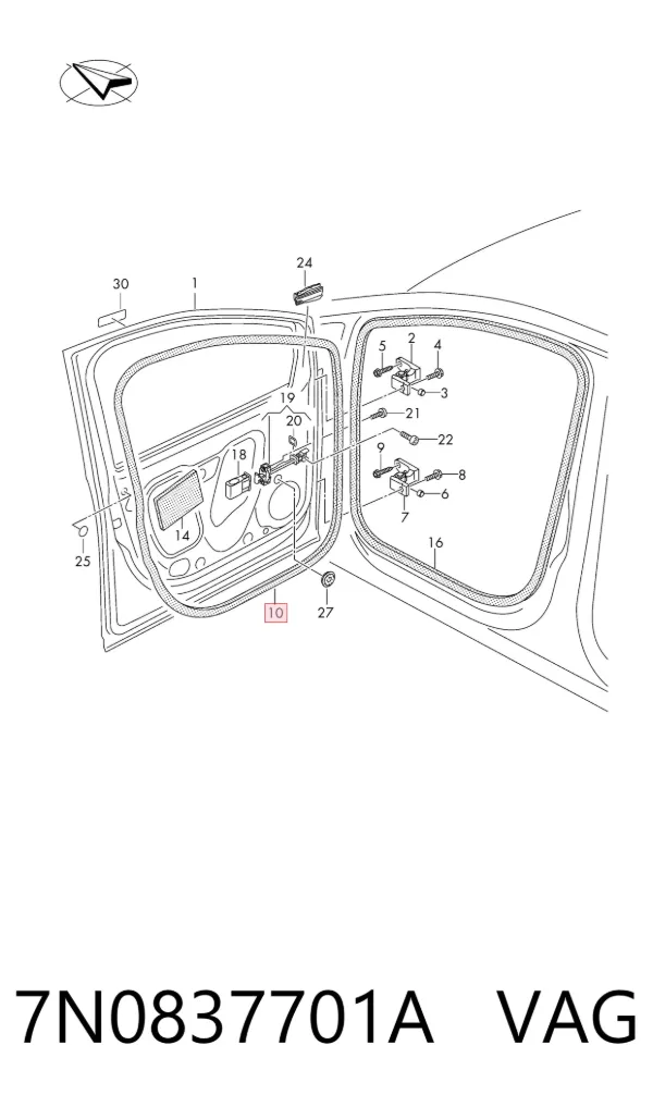  7N0837701A VAG