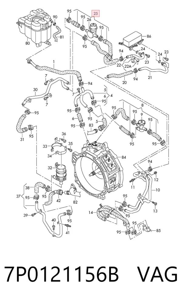  7P0121156B VAG