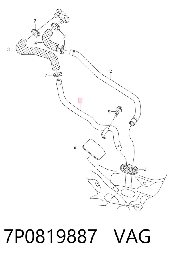  7P0819887 VAG