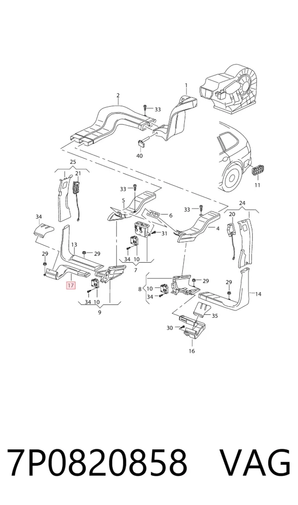  7P0820858 VAG