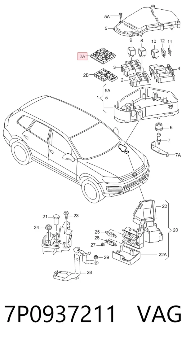  7P0937211 VAG