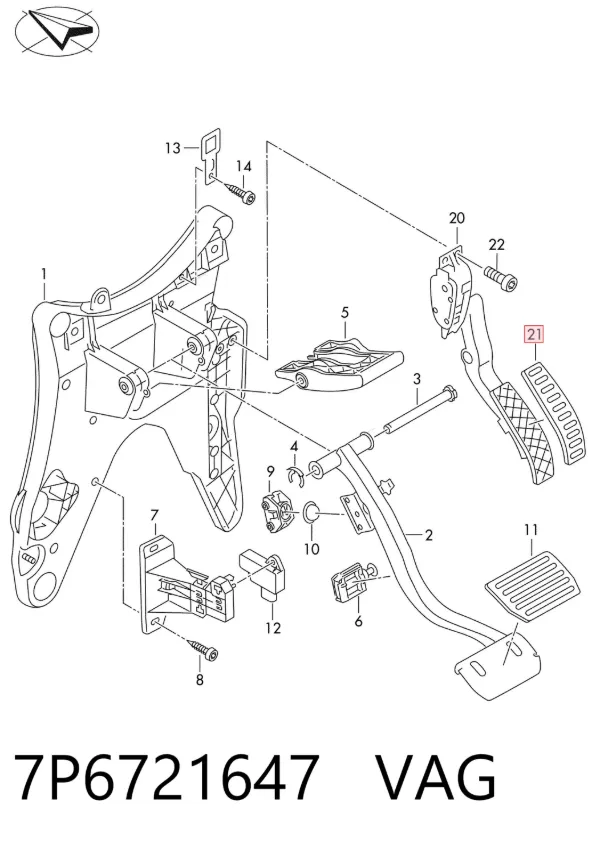  7P6721647 VAG