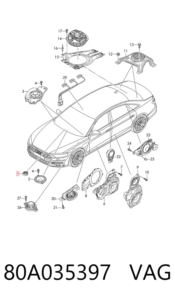  80A035397 VAG
