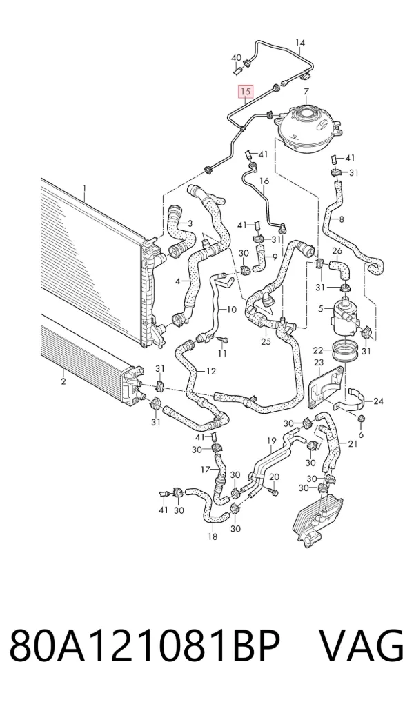  80A121081BP VAG