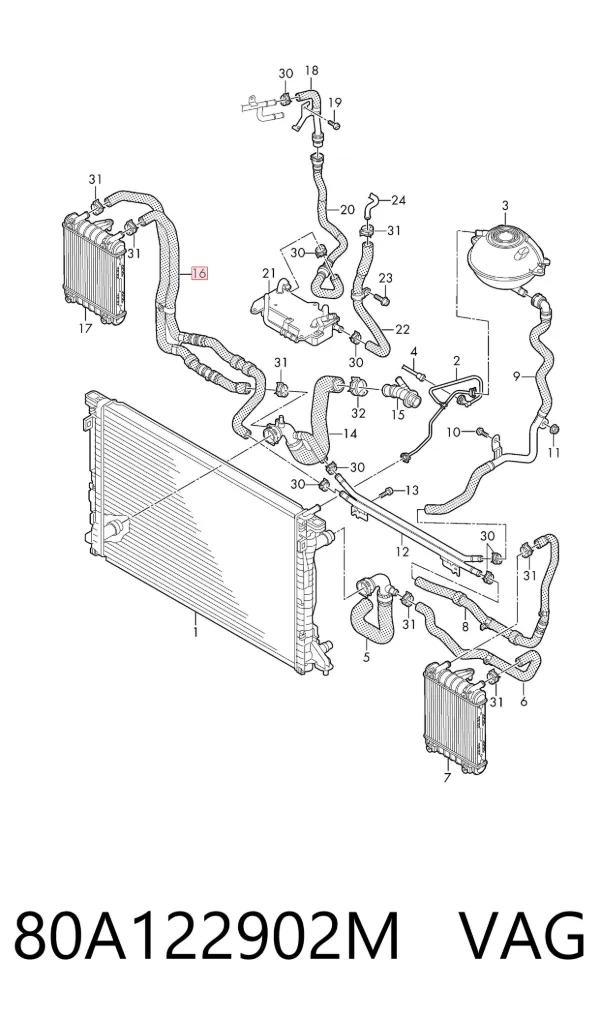  80A122902M VAG