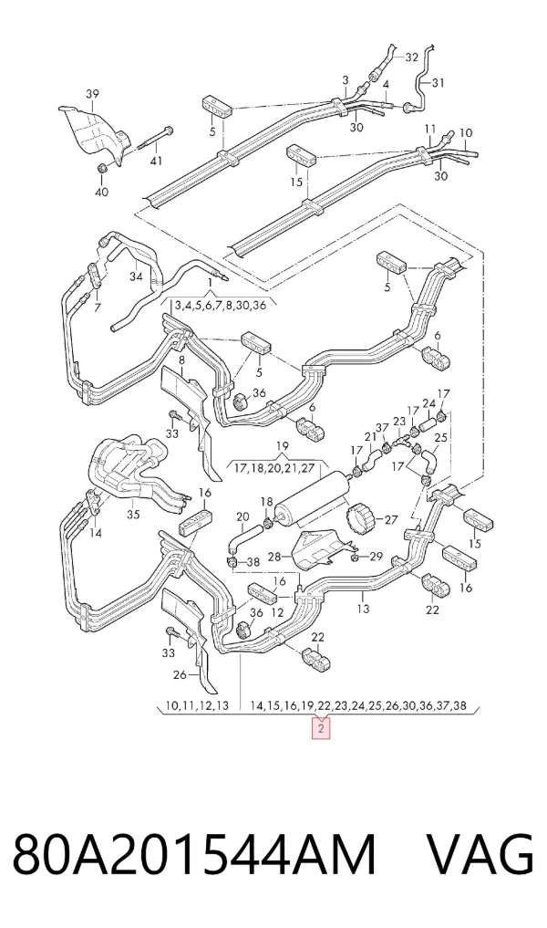  80A201544AM VAG