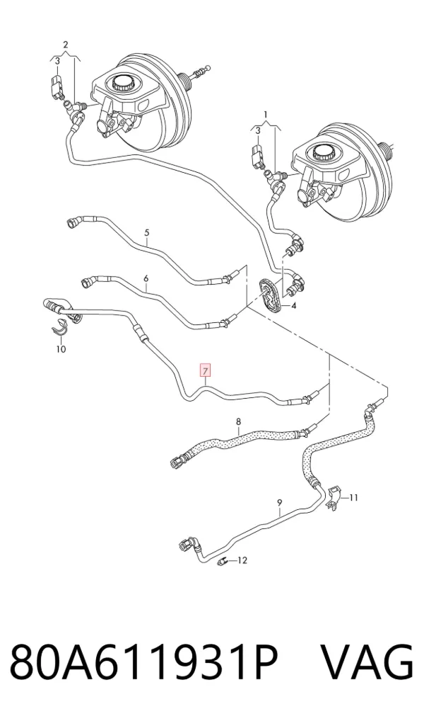  80A611931P VAG