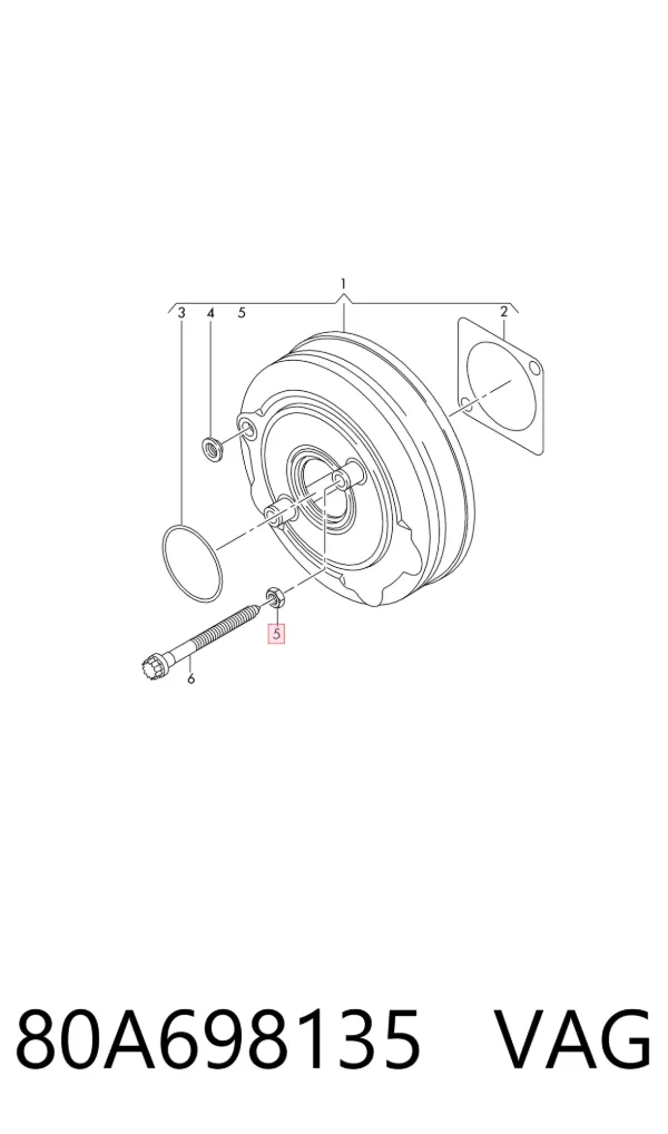  80A698135 VAG