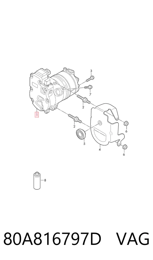  80A816797D VAG